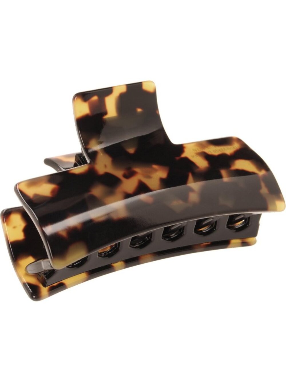 Large Solid Rectangle Claw Clip for Women - Stylish Hair Accessory, Tokyo Design